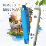 ISK013 พอตใช้แล้วทิ้ง 3000 พัฟ ปรับกระแสลมได้ ชาร์จใหม่ได้ Puffs Disposable POD Thailand
